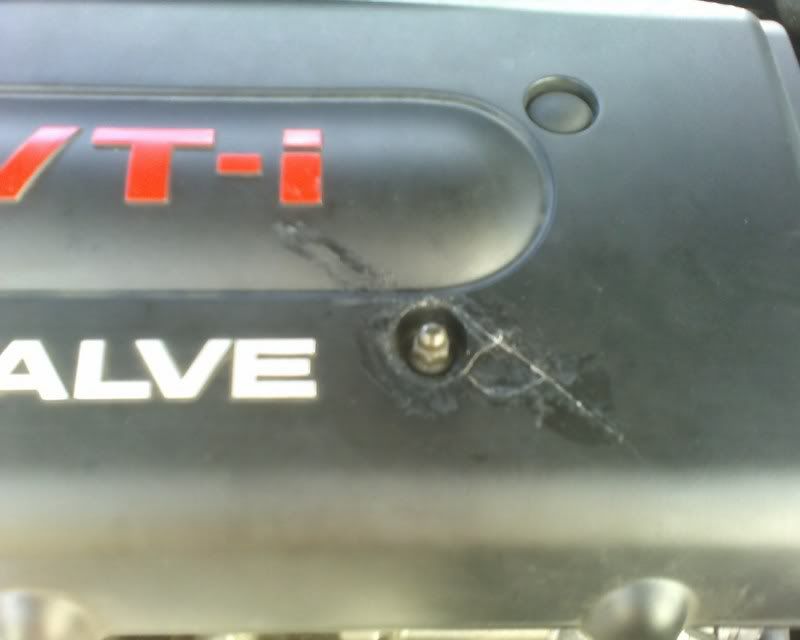 I broke my engine cover. Toyota Nation Forum