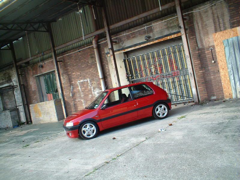 Peugeot 106 Black Alloys. Stealth106#39;s Mi16 alloys