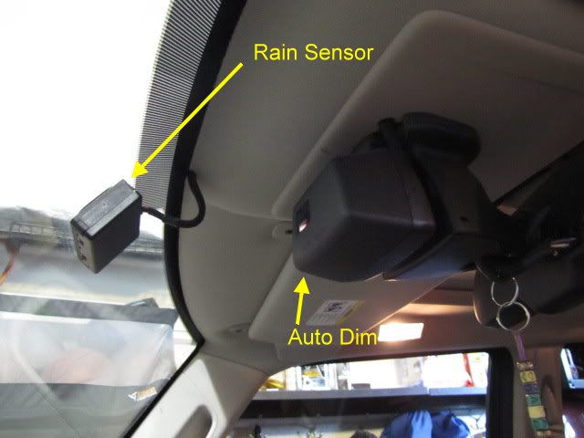 Jeep rain sensing module #4