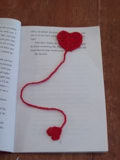 heart bookmark