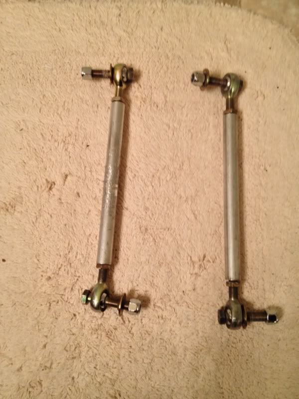E36 FS Adjustable Sway Bar End Links Front