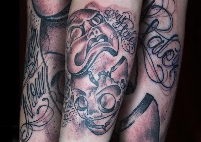  think its the beginning of a Chicano sleeve so fingers crossed I'll get 