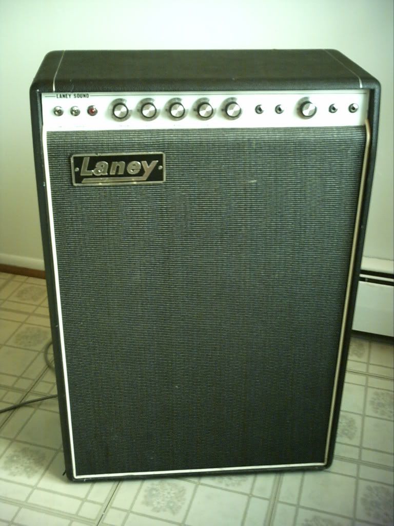 FA Laney Supergroup Plexi type 2x12 combo amp with vintage Greenbacks