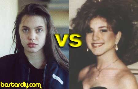 angelina jolie 80s. young Angelina vs Young