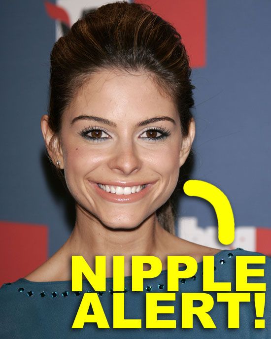 maria menounos bikini malfunction. Maria Menounos, Wardrobe