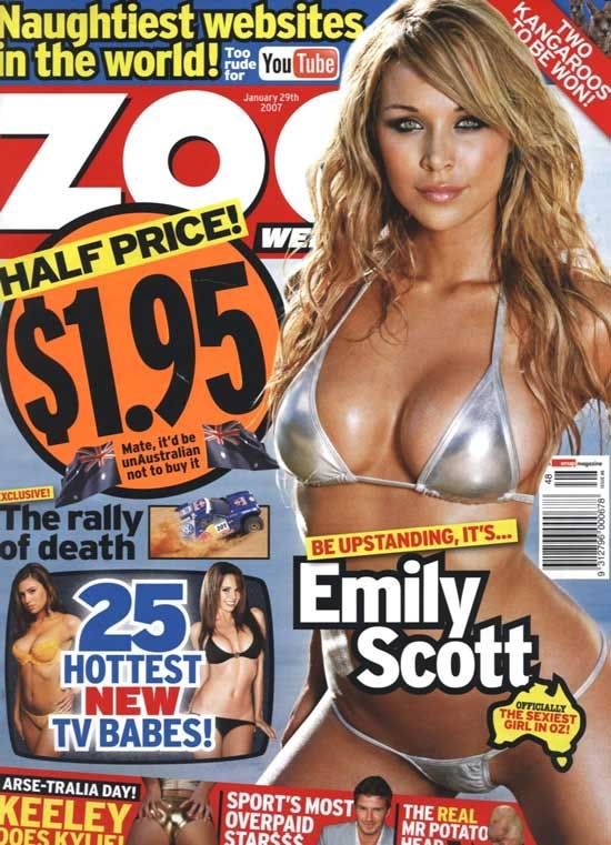 Emily Scott in Zoo Magazine