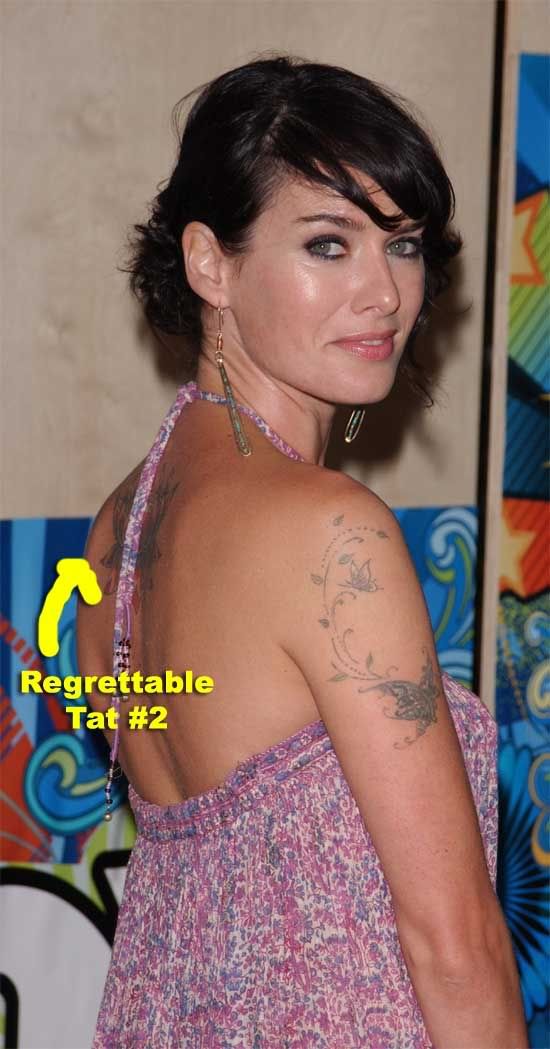 Read more in Babes Lena Headey Regrettable Tattoos
