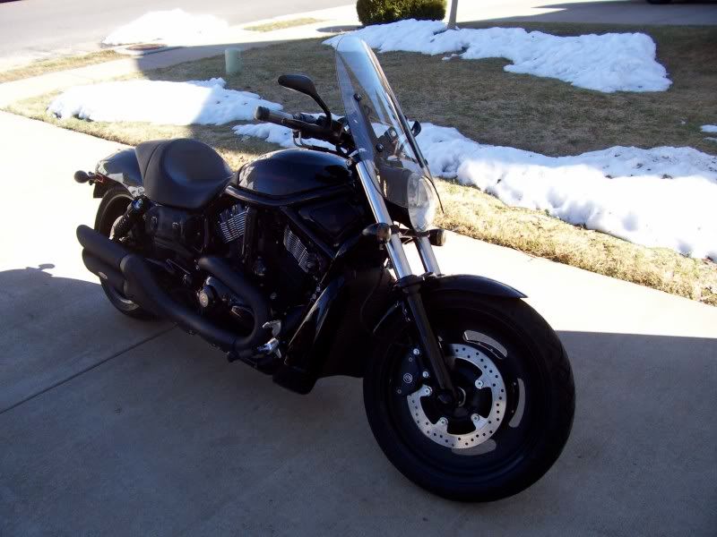 Some pictures of a Rifle windshield on my DX... The 1