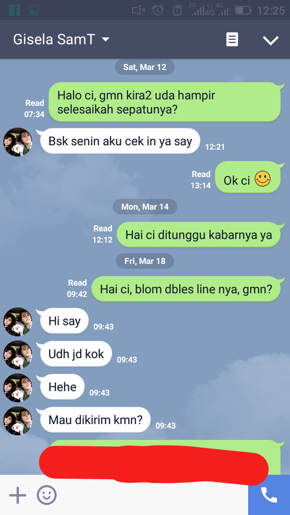 [HELP] DI PHP GISELA BIRGITTA [PORTRAIT SHOES], CANTIK TAPI PENIPU!