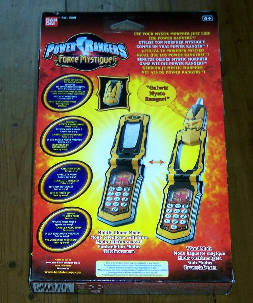 power rangers mystic force morpher
