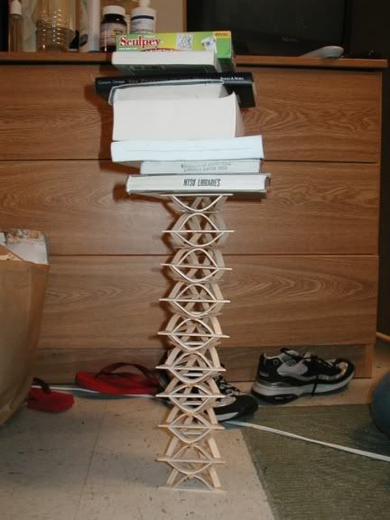 Popsicle Stick Tower