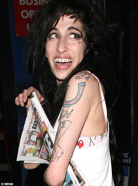 Amy Winehouse before and after pics