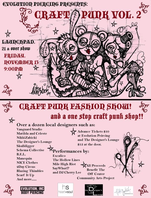 Tickets can be purchased in advance for $10 through Evolution Body Piercing Tickets can be purchased in advance for $10 through Evolution Body Piercing