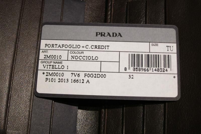 prada portafoglio + c.credit prada portafoglio + c.credit