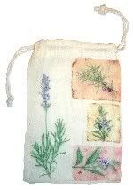 Lavender Gift Set:  Fair Trade Shea Butter and Bath Tea