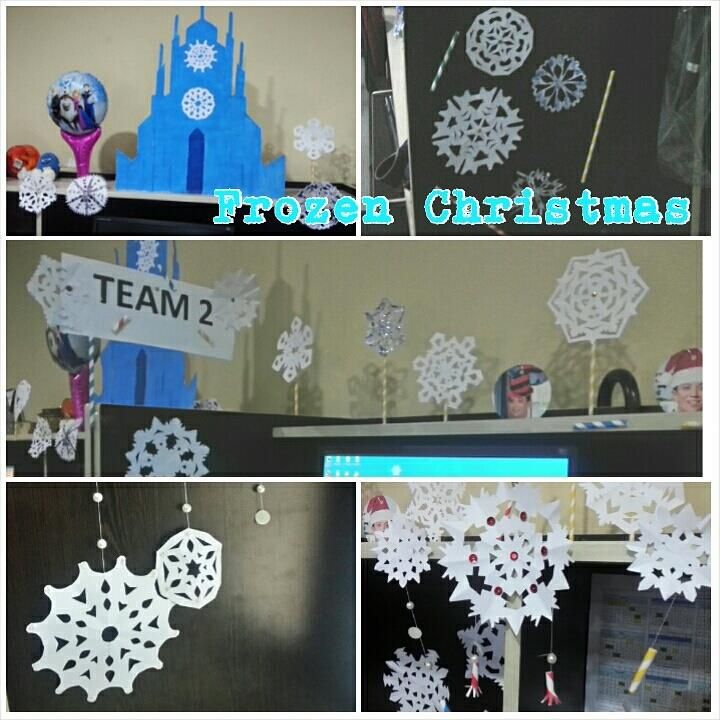 Frozen-themed Christmas decors