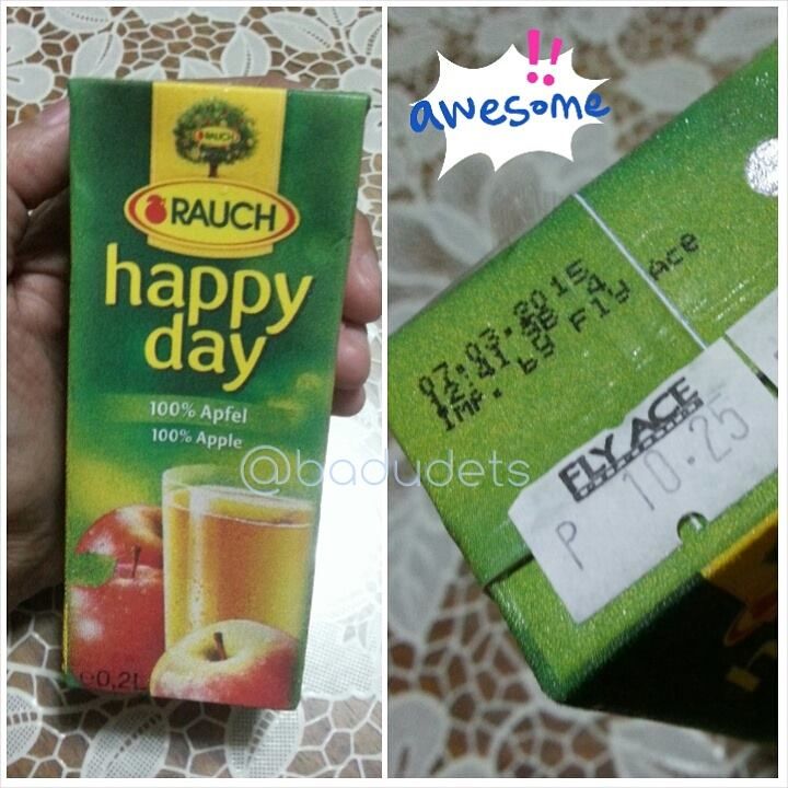 Rauch Happy Day in small tetra packs