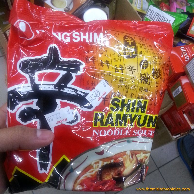 shin ramyun noodle soup