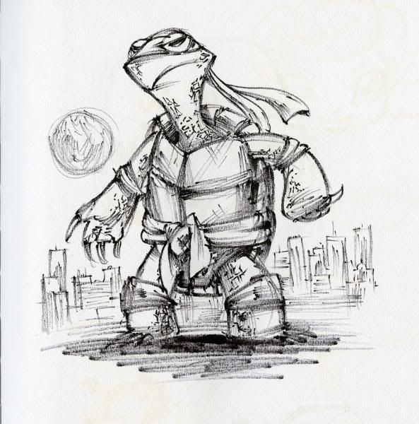 Ninja Turtles Sketch