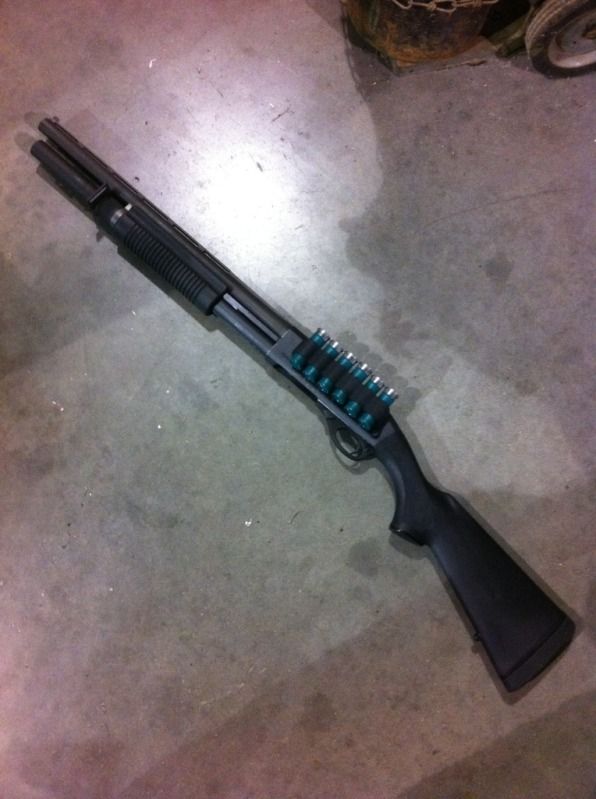 Cutting down a vent rib barrel Rem 870?