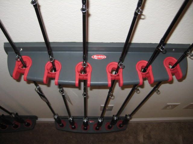 berkley tec rod racks - fishing rods, reels, line, and