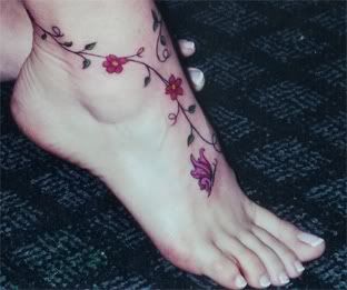 Tattoo Designs On Feet