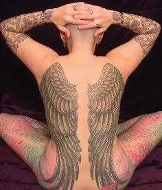 Guardian Angel Tattoo Style