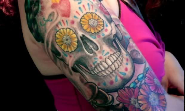 If you like tribal tattoo design you would like some skull tattoo design 