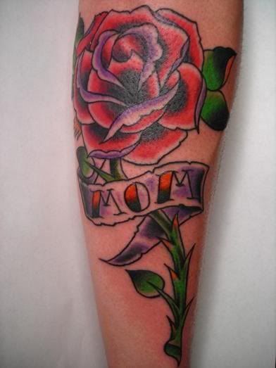 roses tattoo. The rose tattoo combines