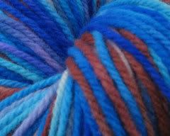 Tangled Up in Blue Rambouillet Yarn (SK)