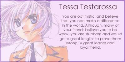 Teletha 'Tessa' Testarossa from Fullmetal Panic!