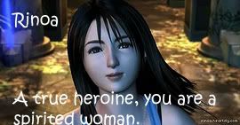 Rinoa from Final Fantasy VIII