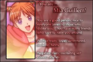 Mia Guillem from Kaleido Star~