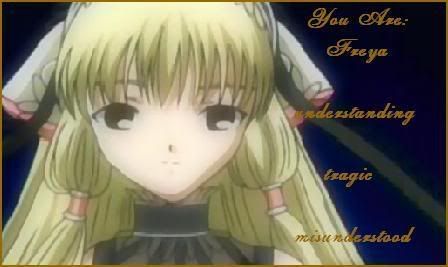 Freya from Chobits is the anime maiden that suits me best apparently