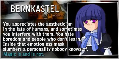 Bernkastel from Umineko no Naku Koro ni~