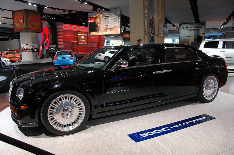 Chrysler 300c hollywood limo #5