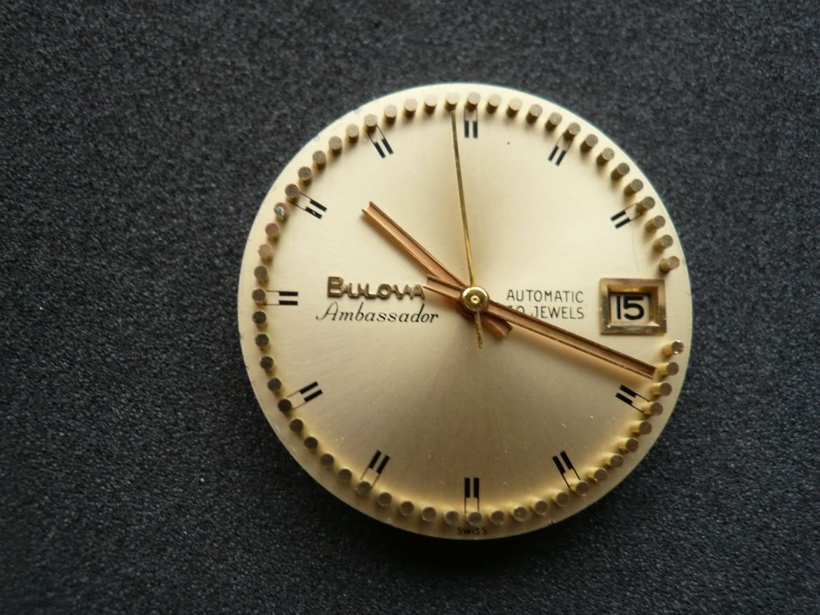 Just dropped my Bulova Ambassador on tile. I guess now's a good time to