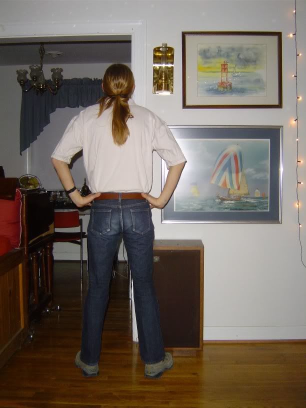 men wearing womens pants