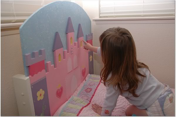 castle headboard