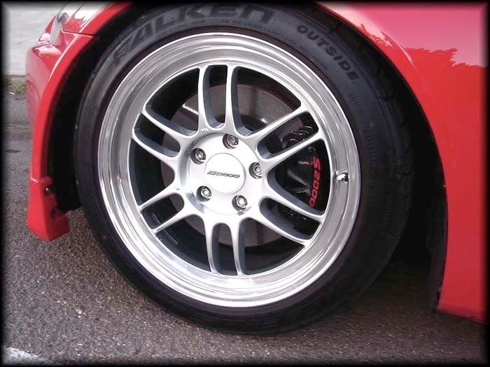 Honda s2000 brake caliper decals #7