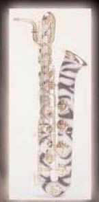 zebra saxophone