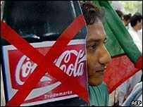 No Coke drinking in India. Source acknowledged