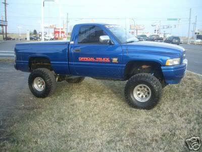 Dodge Ram 3500 Lifted With Stacks. an Dodge+ram+1500+sport+