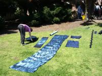 With all of this on the lawn, it's a surprise that it's still green