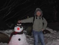 Me and a snowman
