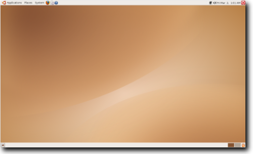 Ubuntu Desktop Screenshot