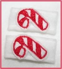 Candy Cane Cool Clippies   <br><b>50% off the pair</b>