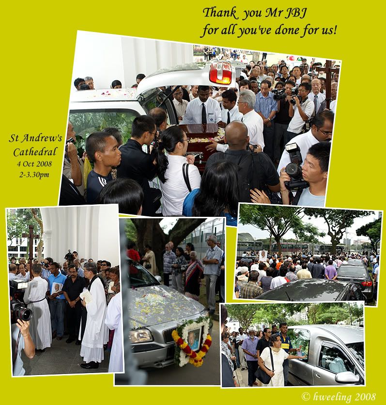 Funeral of Mr JBJ