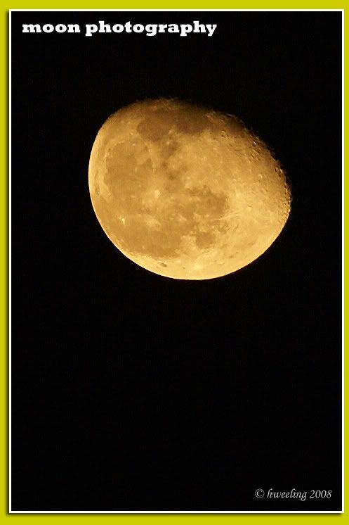 Moon Photography 20 Aug 2008