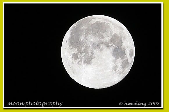 Moon Photography 15 Sep 2008